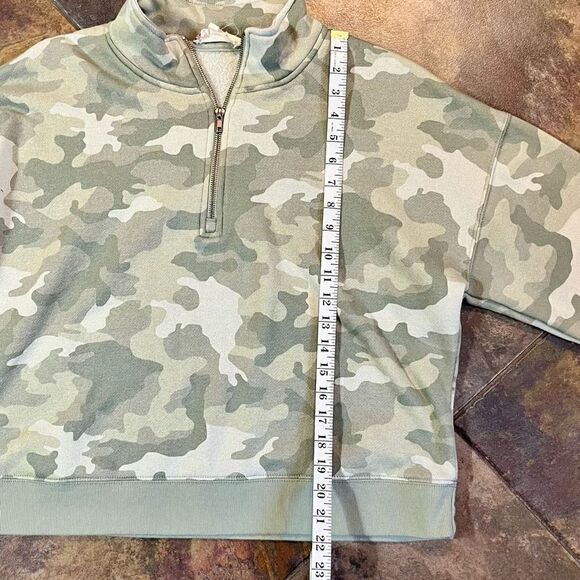 Hippie Rose Camouflage Zip Sweatshirt XL - Picture 6 of 10